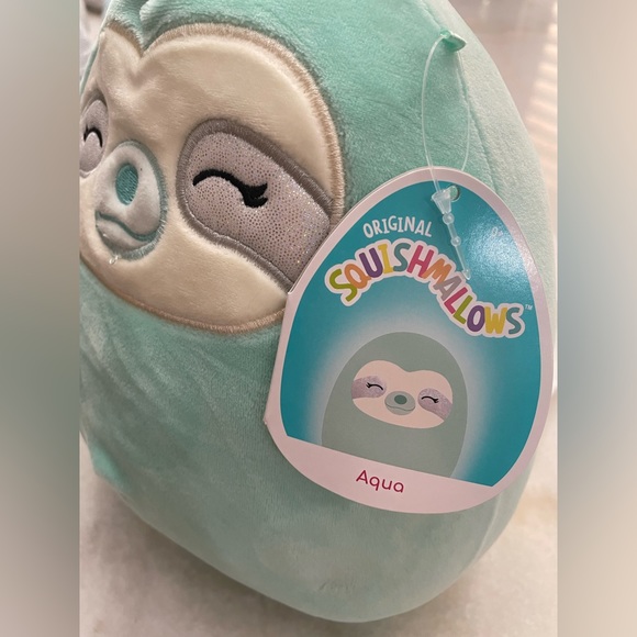 Squishmallow 8” Aqua the Sloth - Picture 2 of 2